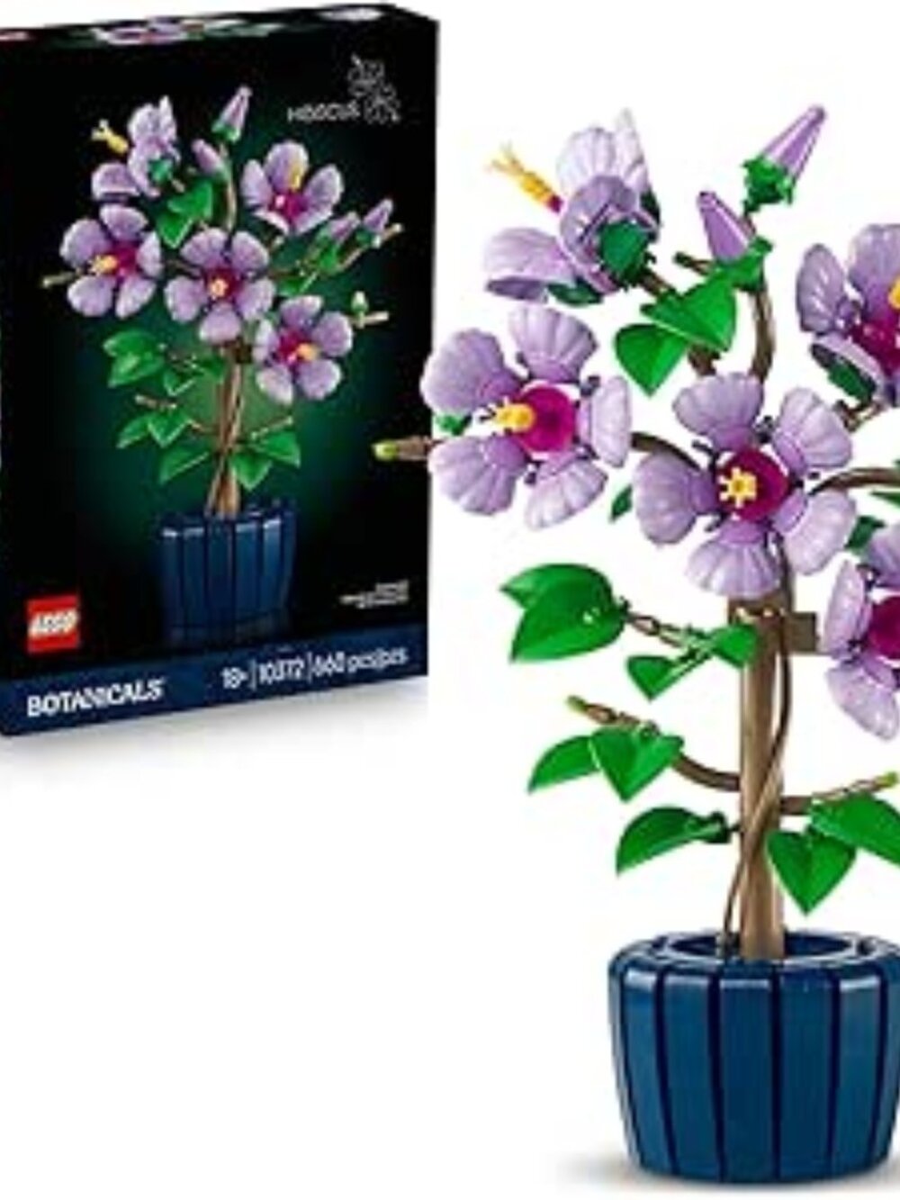 LEGO Botanicals Hibiscus Flower (10372) - Adult Building Set - NEW